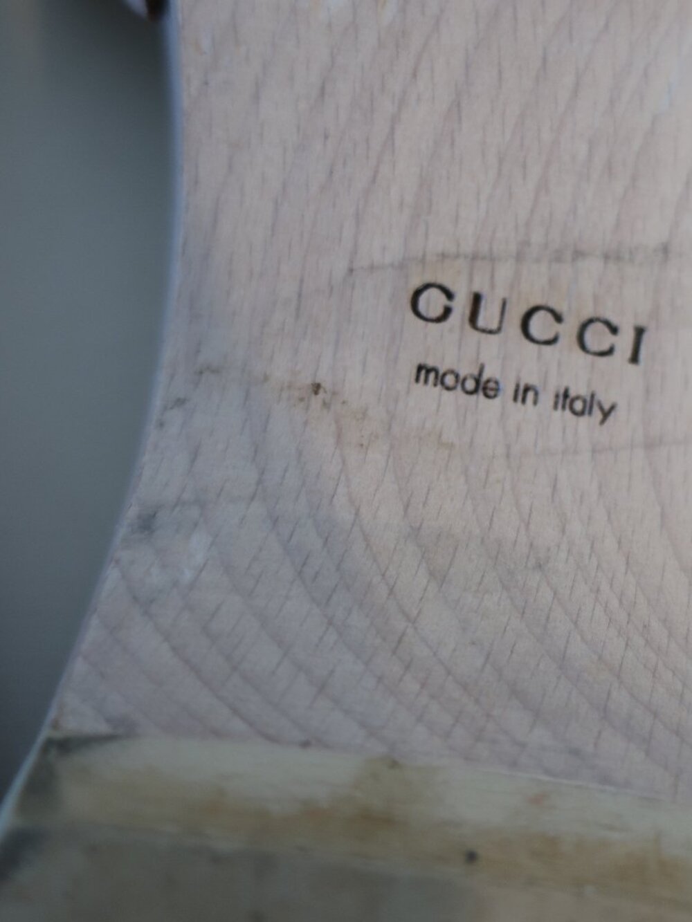 Women Gucci Beige Floral Canvas Horsebit Sandals W/Wooden Heels 7 - Picture 7 of 8